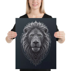 Lion: The Power Of Strength & Courage LBW104 - Image 4