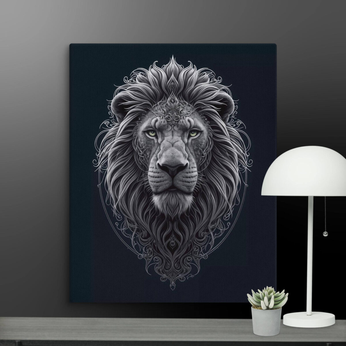 Lion: The Power Of Strength & Courage LBW104 - Image 2