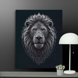 Lion: The Power Of Strength & Courage LBW104 - Image 2
