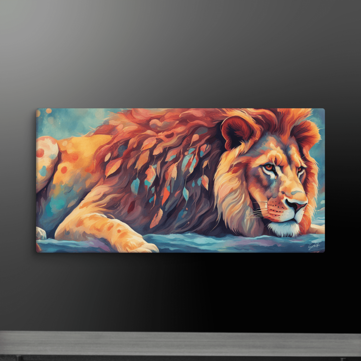 Lion: The Beauty Of Strength & Courage LL105 - Image 2