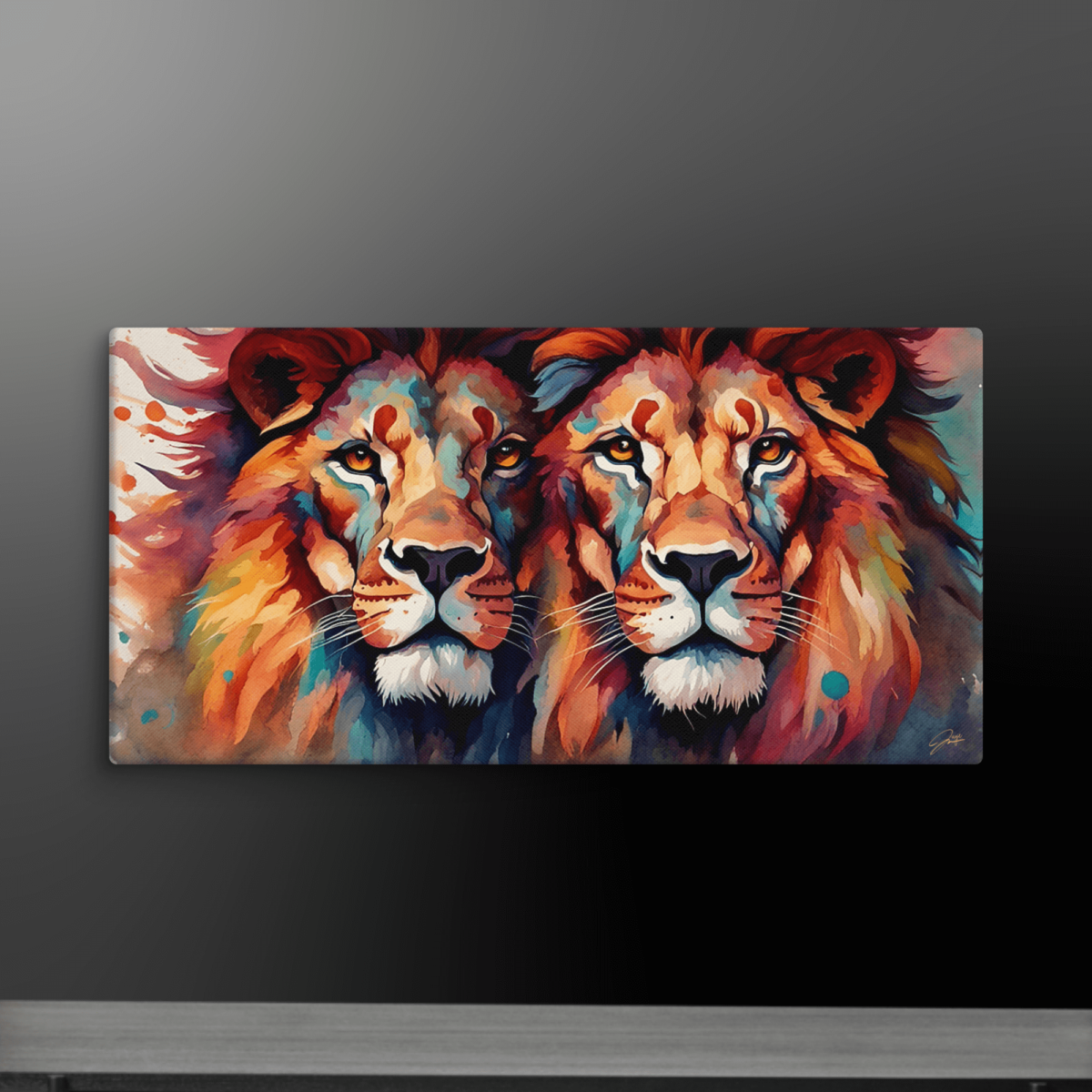 Lion: The Beauty Of Strength & Courage LL106 - Image 2
