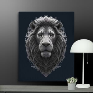 Lion: The Power Of Strength & Courage LBW105 - Image 4