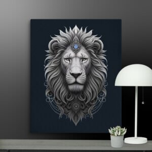 Lion: The Power Of Strength & Courage LBW101 - Image 2
