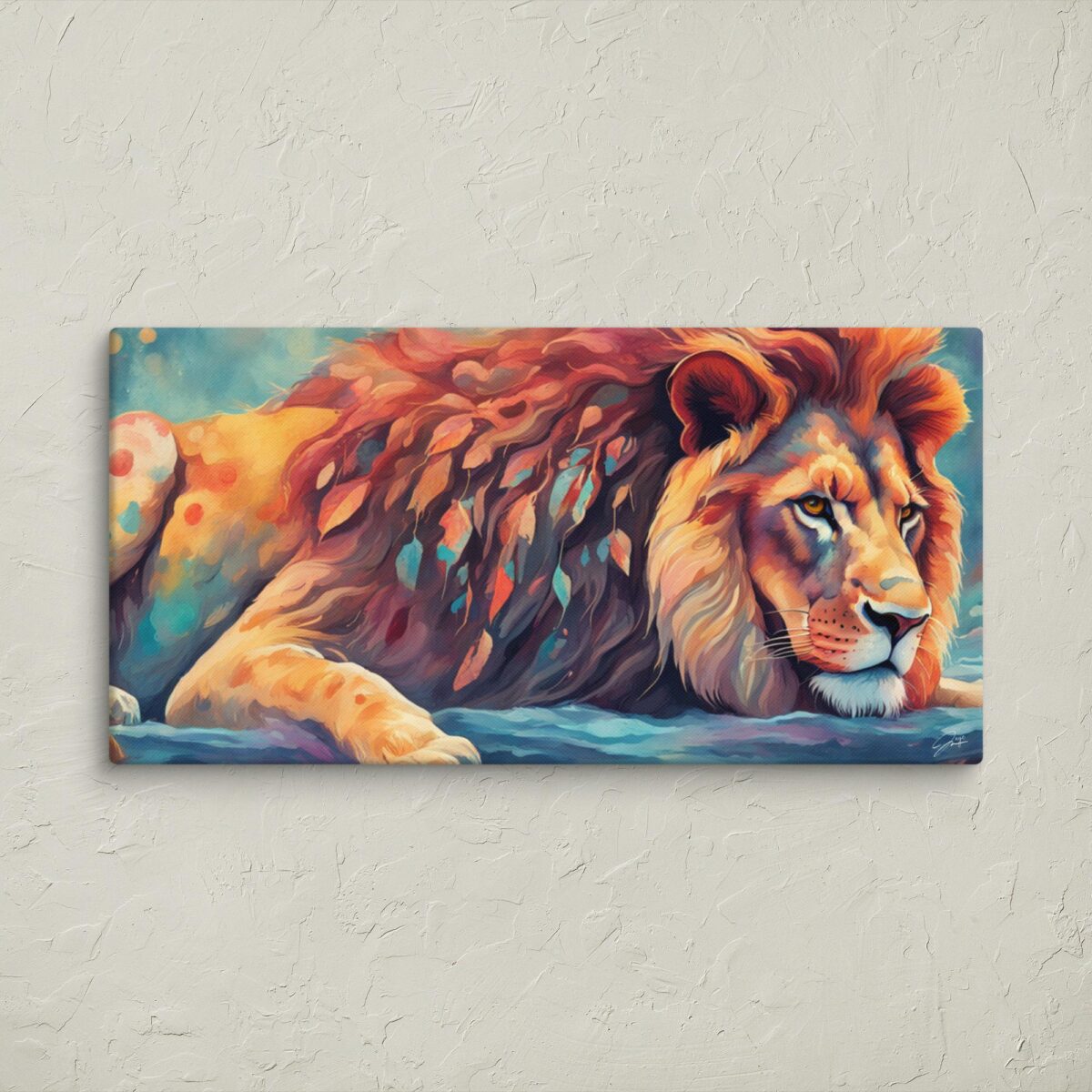 Lion: The Beauty Of Strength & Courage LL105