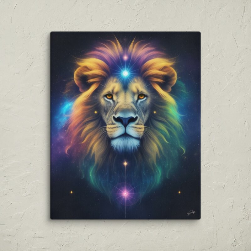 Lion: The Power Of Strength & Courage in the Universe LU101