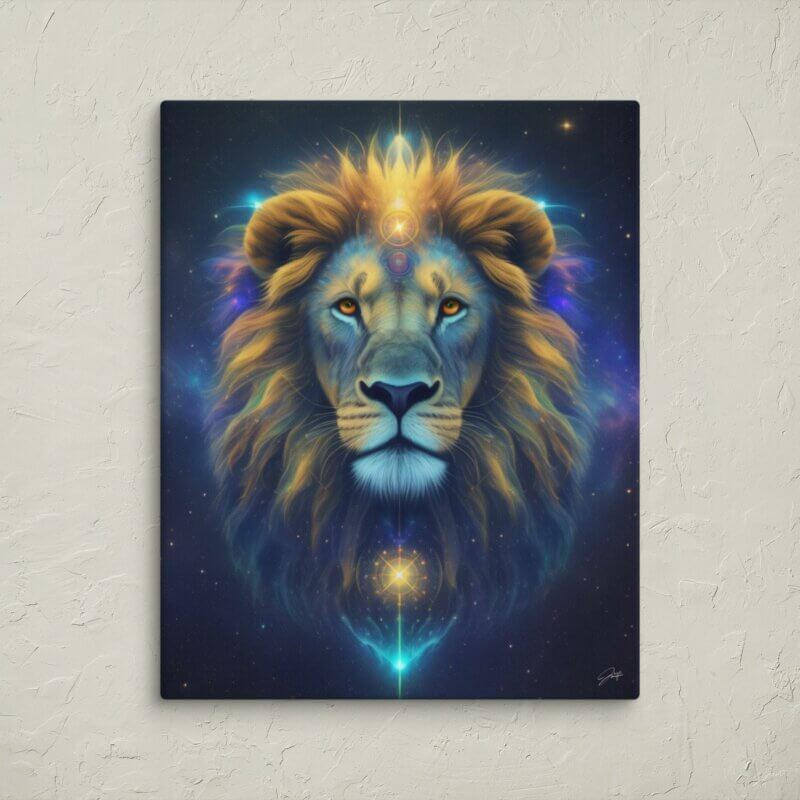 Lion: The Power Of Strength & Courage in the Universe LU102