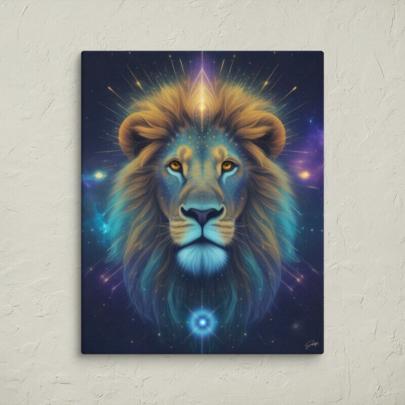 Lion: The Power Of Strength & Courage in the Universe LU103