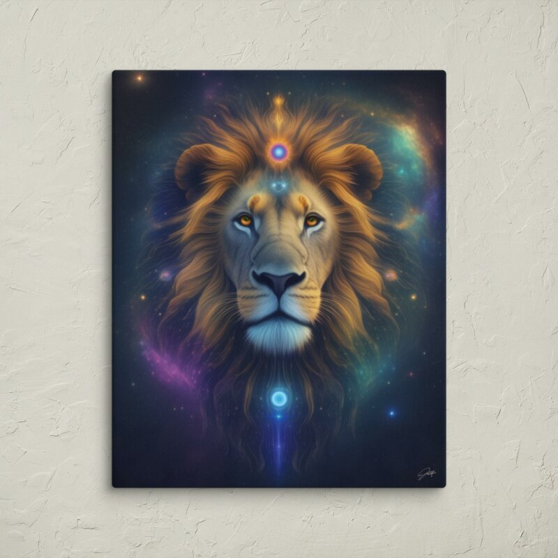 Lion: The Power Of Strength & Courage in the Universe LU104