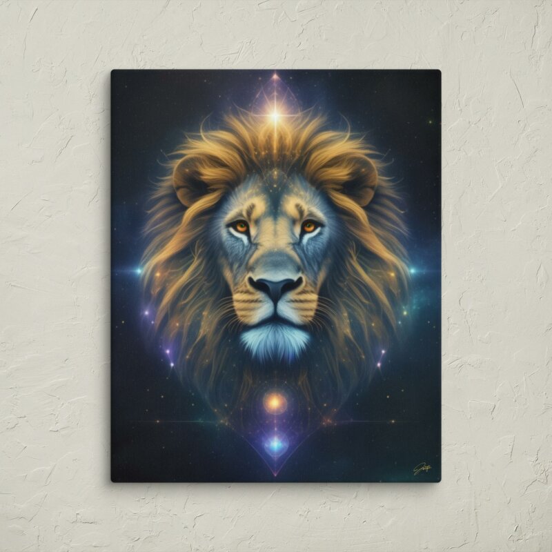 Lion: The Power Of Strength & Courage in the Universe LU105