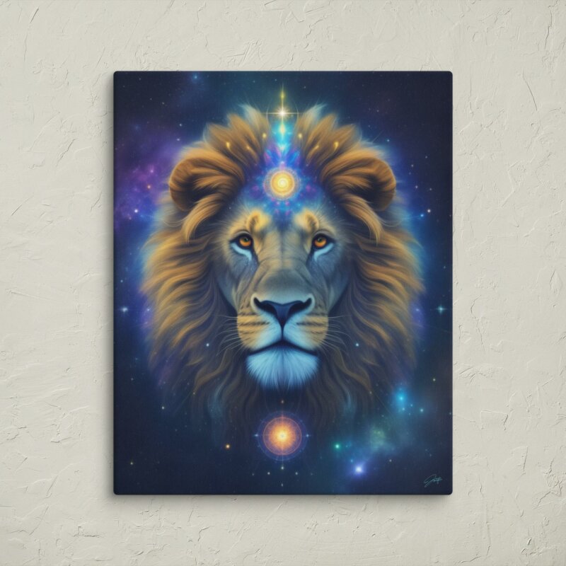 Lion: The Power Of Strength & Courage in the Universe LU107