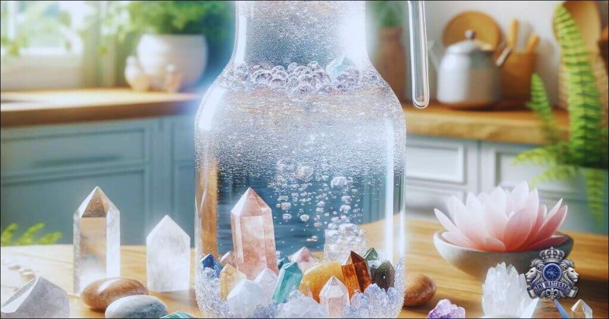 crystal infused water duration and techniques